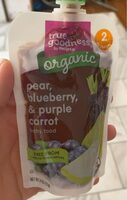 True goodness organic pear