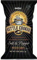 Kettle Cooked Potato Chips, Salt & Pepper