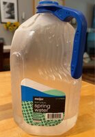 Meijer natural spring water