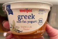 Greek non fat yogurt