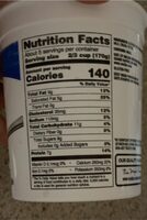Plain yogurt