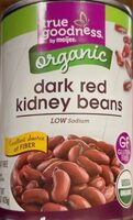 Organic Dark Red Kidney Beans