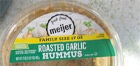 Roasted garlic hummus