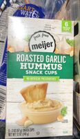 Roasted garlic hummus