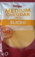 Medium Cheddar Cheese Sliced