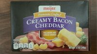 Creamy bacon cheddar macaroni and cheese dinner