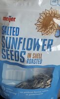 Salted sunflower seeds