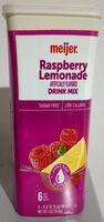 Meijer Raspberry Lemonade Drink Mix