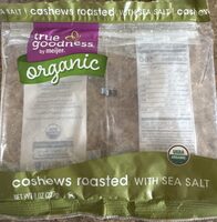 Cashews roasted with sea salt