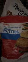 Fully Cooked Breaded Chicken Patties