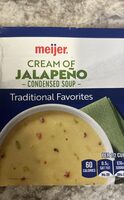 Condensed soup-cream of jalapeno