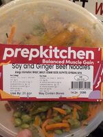 Soy and Ginger Beef Noodles