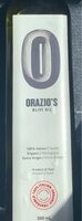 Orazio’s olive oil