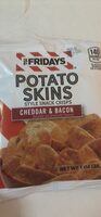Potato Skins Style Snack Crisps Cheddar & Bacon