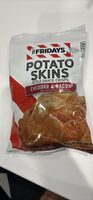 Potato Skins Style Snack Chips Cheddar & Bacon