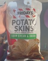 Potato skins, Sour Cream & Onion