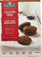 Orgran Classic Choc Biscotti Biscuits (5.2 Oz)