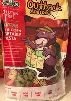 Orgran, outback animals vegetable pasta shapes