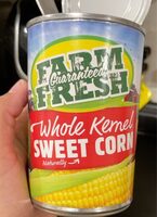Whole kernal sweet corn