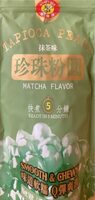 Tapioca Pearl Matcha Flavor