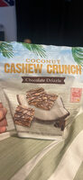 Coconut Cashew Crunch Chocolate Drizzle