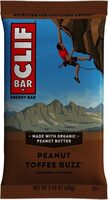 Peanut toffee buzz bar
