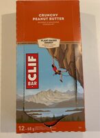 Bar clif crunchy peanut butter