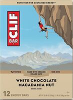 Clif white chocolate macadamia nut bars