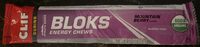 Bloks Energy Chews Mountain Berry Flavor