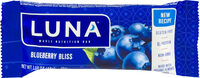 Blueberry bliss nutrition bar