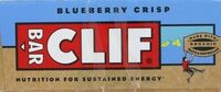Clif blueberry crisp bars