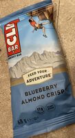 Blueberry almond crisp