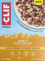Cliff honey and peanut butter cereal
