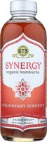 T s enlightened strawberry synergy organic vegan raw kombucha