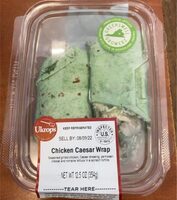 Chicken caesar wrap
