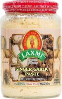 Traditional indian ginger garlic cooking paste