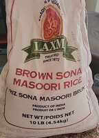 Brown sona masoori rice