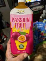 100% Passion Fruit Juice