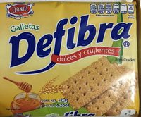 Donde Defibra Cracker Crispy Crunchy And Sweet Net WT 4.26 Oz (120g)