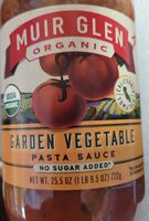 Organic Garden Vegetable Pasta Sauce