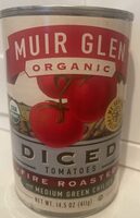 Diced Tomatoes Fire Roasted with Medium Green Chiles