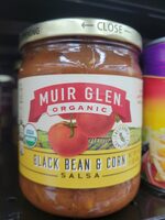 Muir Glen black bean & corn salsa