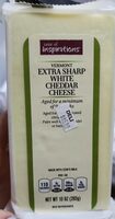 Extra sharp white cheddar cheese