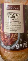 Roasted garlic pasta sauce