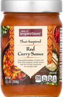 Thai Red Curry Cooking Sauce