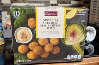Taste of inspirations spinach & artichoke mac & cheese bites