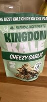 Cheezy Garlic Kale Chips