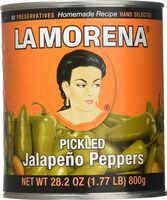 Whole pickled jalapeño peppers