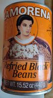 Refried black beans