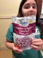 Raspberry Yogurt Covered Pretzels